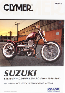 CLYMER Manual - Suzuki - LS650 '86-'12 CM3845