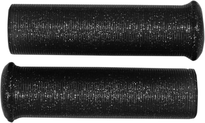 EMGO Star Fire Flake Grips - Retro - Metal - 1" - Black 42-21110