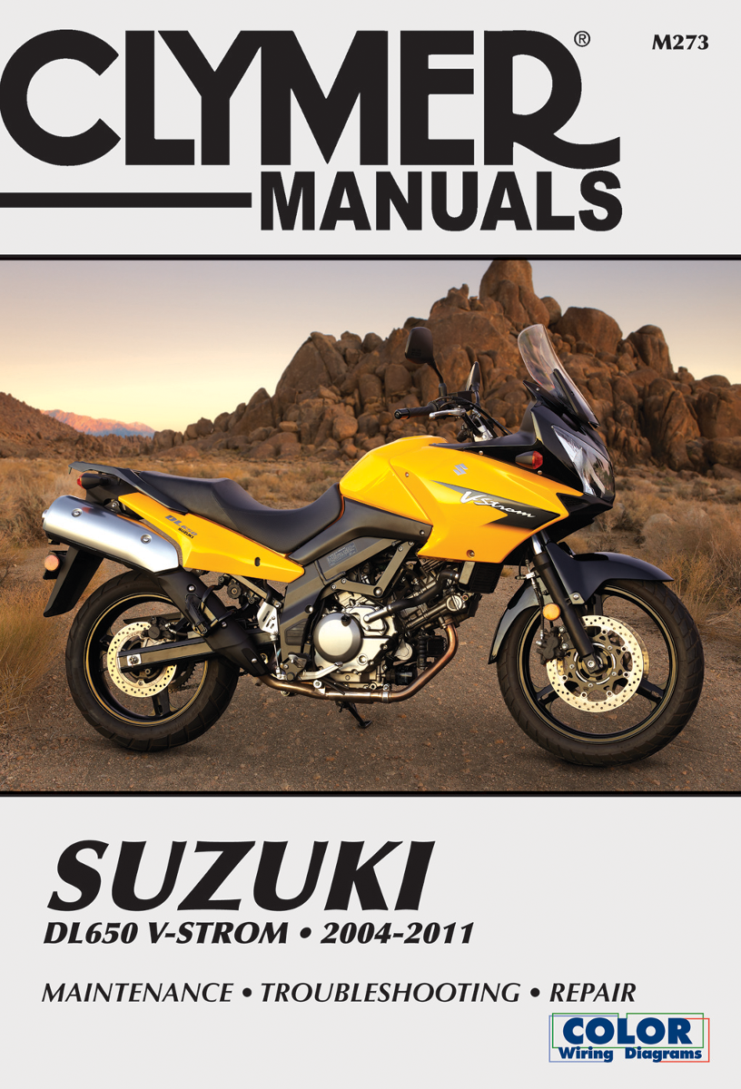 CLYMER Manual - Suzuki - DL650VS '04-'11 CM273