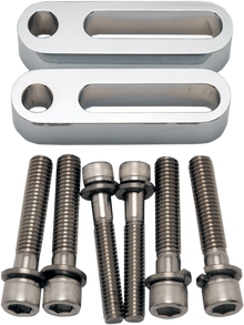 PRO PAD Floorboard Extension Kit - Chrome - FLH/FLT '10-'24 FB-EXT-P10-C
