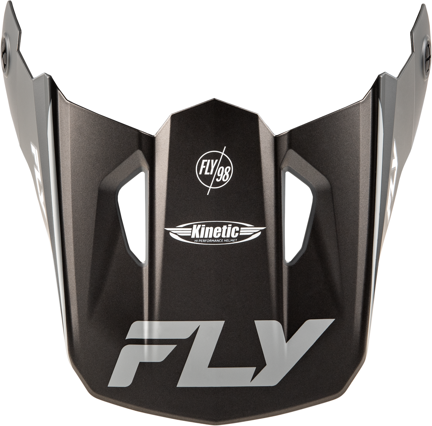 Kinetic Rally Helmet Visor Matte Grey/Black/White Xs/Sm