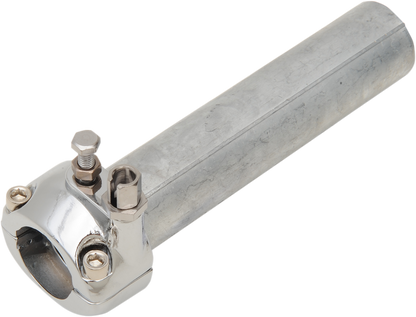 EMGO 1" Throttle Assembly - Single Cable - Chrome 44-29472
