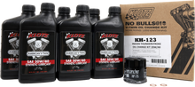 Indian Thunderstroke 6qt Synthetic Oil Change Kit