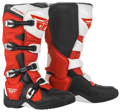 Fr5 Boots Red/Black/White Sz 08