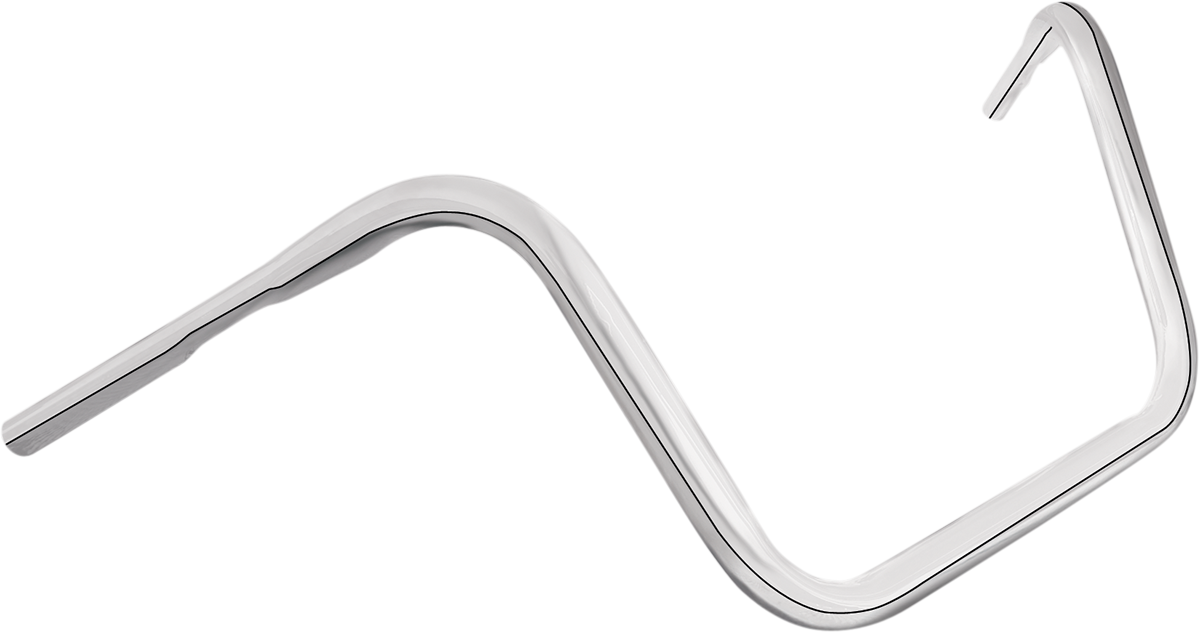LA CHOPPERS Hefty 1-1/4" Handlebar - Ape Hanger - 12-1/2" - Chrome LA-7312-12