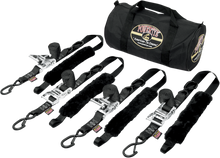 POWERTYE MFG. Fat Strap Trailer Kit - Black TRAILERKIT-82