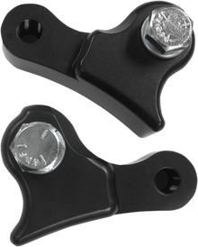 PINGEL Shock Lowering Bracket Kit - Rear - Lowers 1.00" - Black - FL 62140B