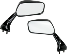 EMGO Mirrors - GSX-R/Mini - Side View - Rectangle - Black - Pair 20-69760