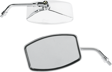 EMGO Mirror - "Big One"/Cruiser - Side View - Rectangle - M10 x 1.25 | M10 x 1.25 (Left Hand) - Chrome 20-42464