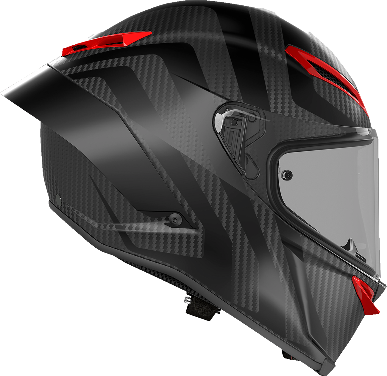 AGV Pista GP RR Helmet - Intrepido - Matte Carbon/Black/Red - Small 2118356002-019-S