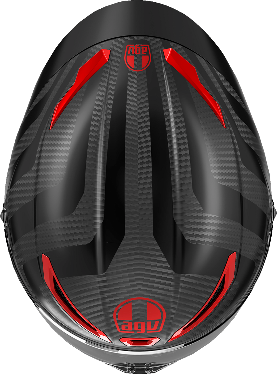AGV Pista GP RR Helmet - Intrepido - Matte Carbon/Black/Red - Medium 2118356002-019-M