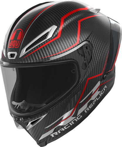 AGV Pista GP RR Helmet - Intrepido - Matte Carbon/Black/Red - XL 2118356002-019-XL