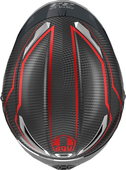 AGV Pista GP RR Helmet - Intrepido - Matte Carbon/Black/Red - Large 2118356002-019-L