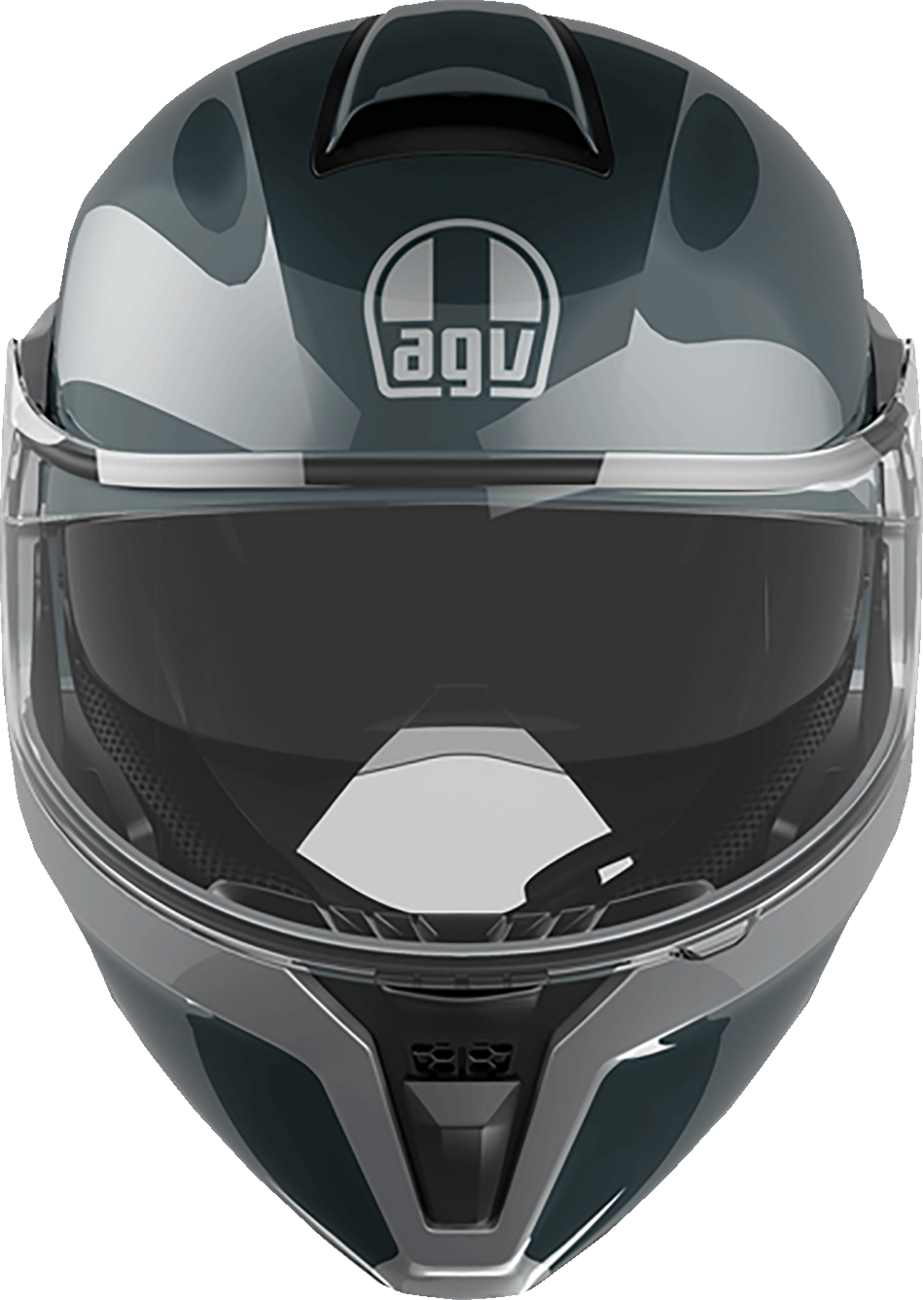AGV Streetmodular Helmet - Levico - Gray/Silver - Small 2118296002003S