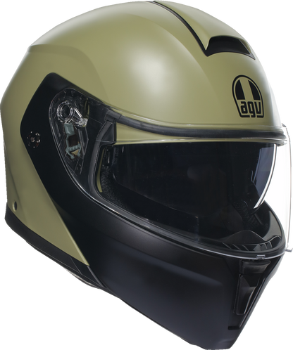 AGV Streetmodular Helmet - Mono - Matte Pastello Green/Black - Small 2118296002010S