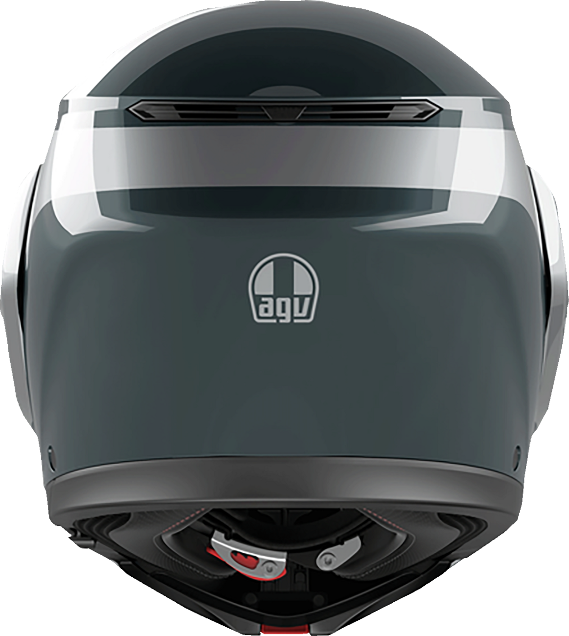 AGV Streetmodular Helmet - Levico - Gray/Silver - Medium 2118296002003M