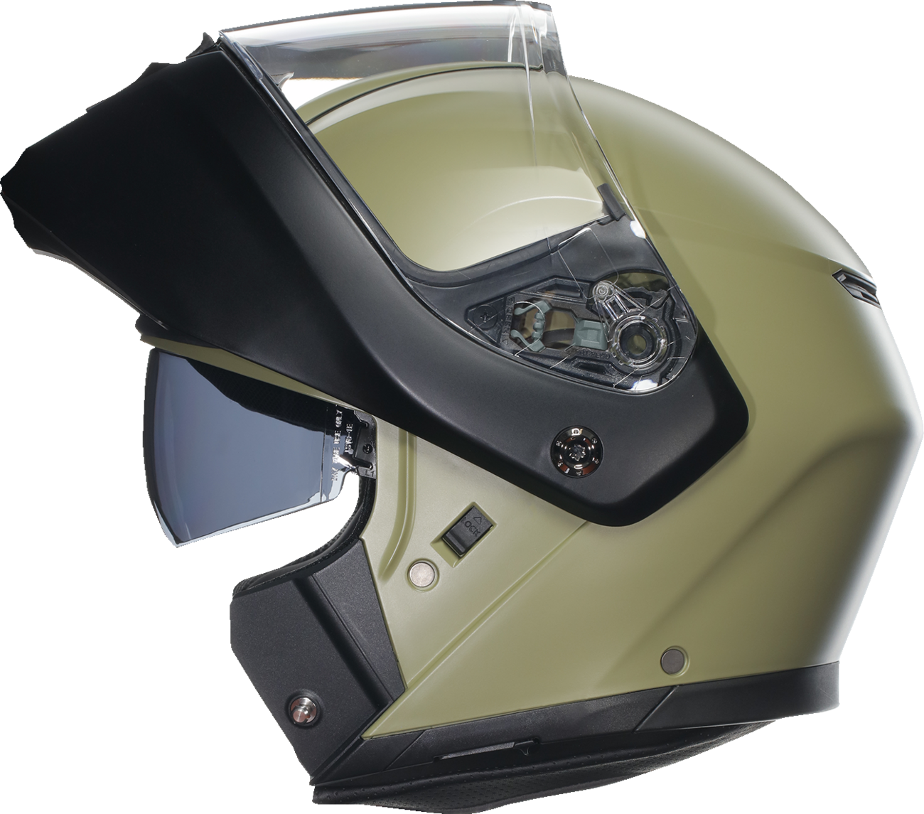 AGV Streetmodular Helmet - Mono - Matte Pastello Green/Black - Medium 2118296002010M