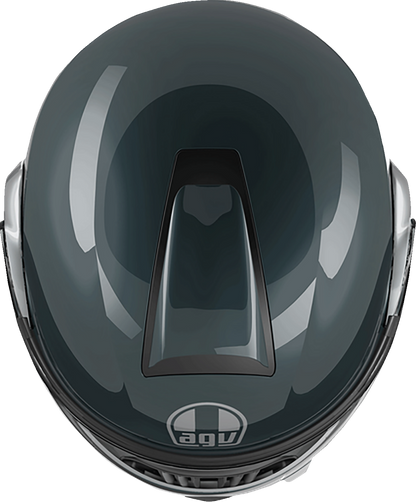 AGV Streetmodular Helmet - Levico - Gray/Silver - 2XL 21182960020032X
