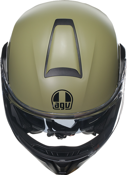 AGV Streetmodular Helmet - Mono - Matte Pastello Green/Black - 2XL 21182960020102X