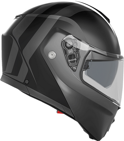 AGV Streetmodular Helmet - Resia - Matte Black/Gray - 2XL 21182960020052X