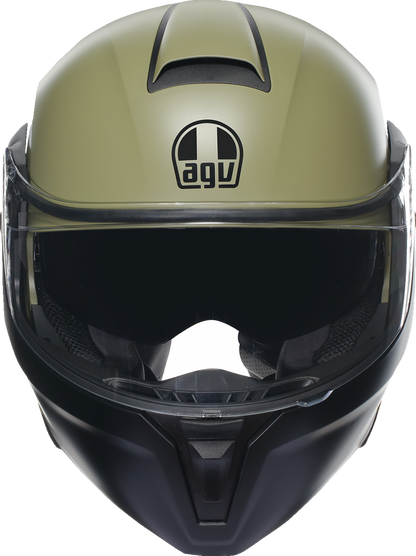 AGV Streetmodular Helmet - Mono - Matte Pastello Green/Black - Large 2118296002010L