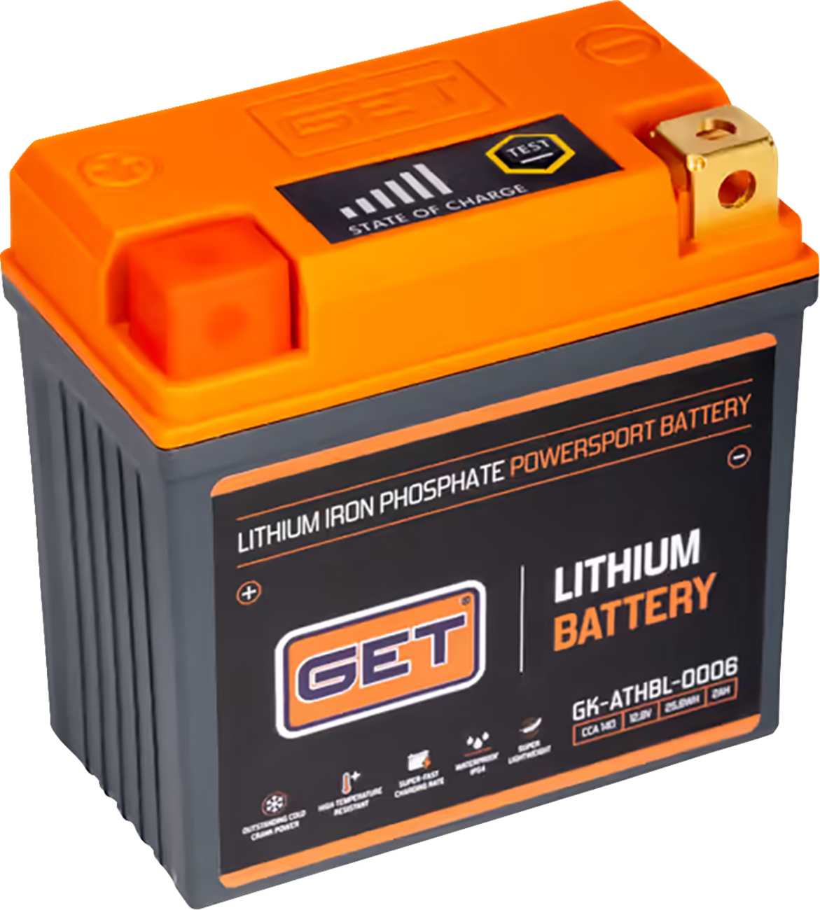 GET Battery - Lithium LiFePO4 - 140 A GK-ATHBL-0006