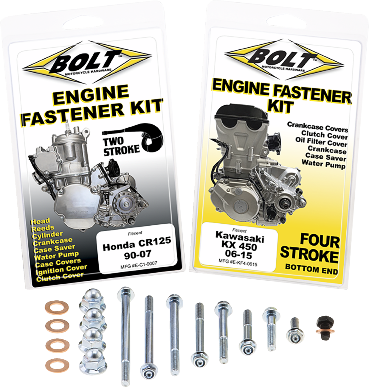 BOLT Engine Fastener Kit - '04-'05 Honda TRX450R E-TRX4-0405
