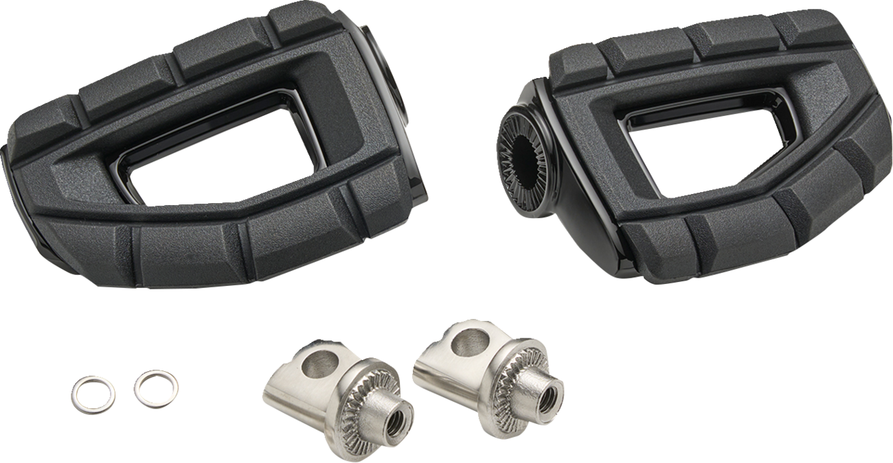CIRO Chicane™ Foot Rests - Black 61620
