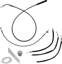 FAT BAGGERS INC. EZ Install Kit - +4" - FLHX/SE - Braided 149012