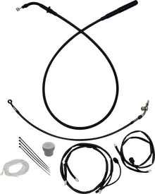 FAT BAGGERS INC. EZ Install Kit - +8" - FLTR/SE - Black 149918-B