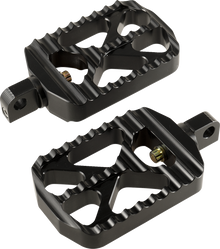 JOKER MACHINE Bear Claw Foot Pegs - Black - Harley-Davidson 08-646-1B
