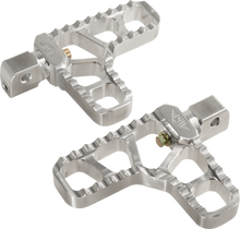 JOKER MACHINE Serrated Heel Pegs - Silver - Indian 08-62-8