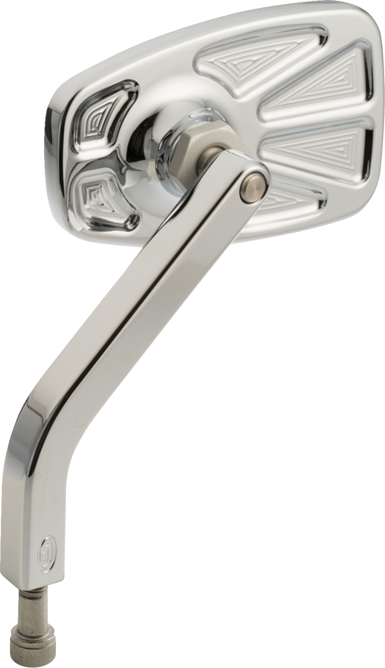 JOKER MACHINE Mirror - No. 8 Cafe - OEM - Rectangle - Chrome - Left 03-057-3L