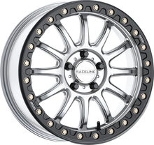 RACELINE WHEELS Wheel - Alpha - Front/Rear - Hyper Silver/with Black Ring - 17x7 - 5/114.3 - +40 mm A14SB-77012+40