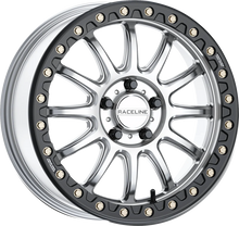 RACELINE WHEELS Wheel - Alpha - Front/Rear - Hyper Silver/with Black Ring - 17x7 - 4/137 - +25 mm A14SB-77037+25