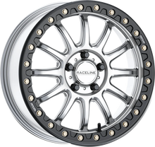 RACELINE WHEELS Wheel - Alpha - Front/Rear - Hyper Silver/with Black Ring - 17x7 - 4/156 - +25 mm A14SB-77056+25