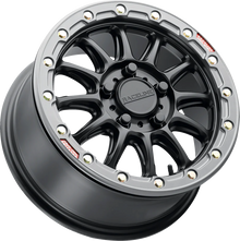 RACELINE WHEELS Wheel - Alpha - Front/Rear - Black/with Gun Metal Ring - 17x7 - 4/156 - +25 mm A14BG-77056+25