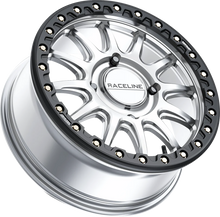 RACELINE WHEELS Wheel - Alpha - Front/Rear - Hyper Silver/with Black Ring - 17x7 - 5/114.3 - +40 mm A14SB-77012+40
