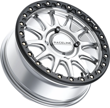 RACELINE WHEELS Wheel - Alpha - Front/Rear - Hyper Silver/with Black Ring - 17x7 - 4/137 - +40 mm A14SB-77037+40