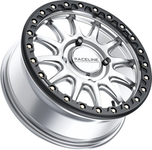 RACELINE WHEELS Wheel - Alpha - Front/Rear - Hyper Silver/with Black Ring - 17x7 - 4/156 - +40 mm A14SB-77056+40