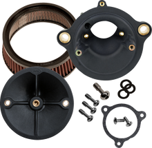 S&S CYCLE Super Stock™ Stealth Air Cleaner Kit - No Cover - M8 Touring 170-0803