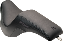 SLYFOX Lowrider Drifter Seat - Black Logo - Smooth Vinyl - Carbon Fiber - FXLR/FLSB '18-'24 0802-1589