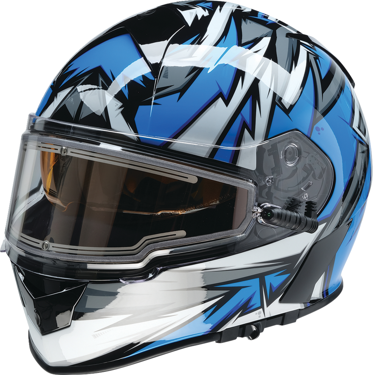 Z1R Warrant Snow Helmet - Neuron - Blue/White - 2XL 0101-17202