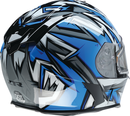 Z1R Warrant Snow Helmet - Neuron - Blue/White - Medium 0101-17199