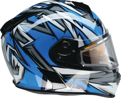 Z1R Warrant Snow Helmet - Neuron - Blue/White - Medium 0101-17199