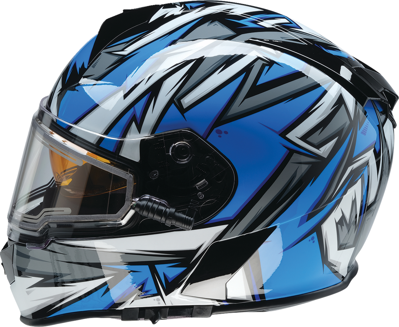 Z1R Warrant Snow Helmet - Neuron - Blue/White - Medium 0101-17199