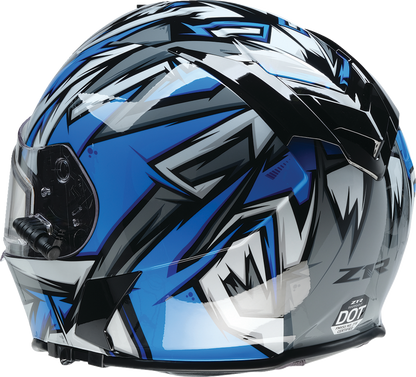 Z1R Warrant Snow Helmet - Neuron - Blue/White - Medium 0101-17199