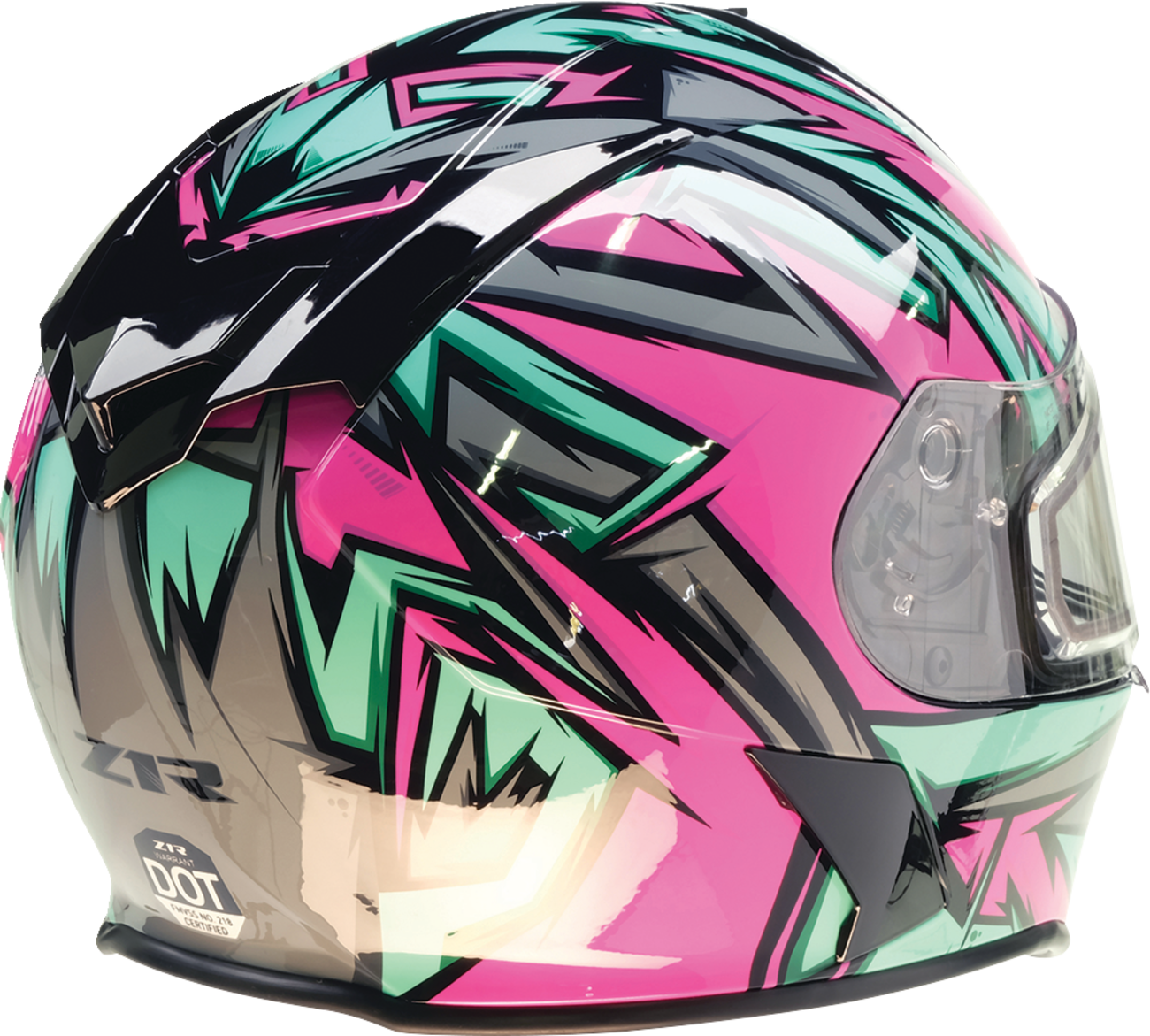 Z1R Warrant Snow Helmet - Neuron - Pink/Teal - 2XL 0101-17216