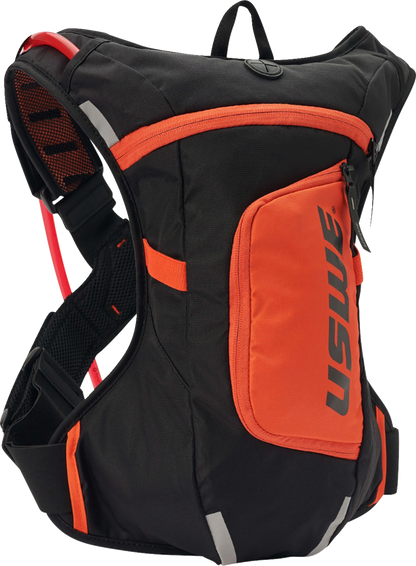 USWE Moto Hydration Pack - 4L - Orange/Black 2043438
