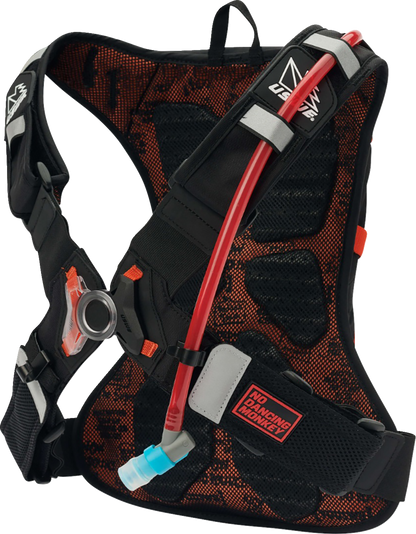 USWE Moto Hydration Pack - 4L - Orange/Black 2043438